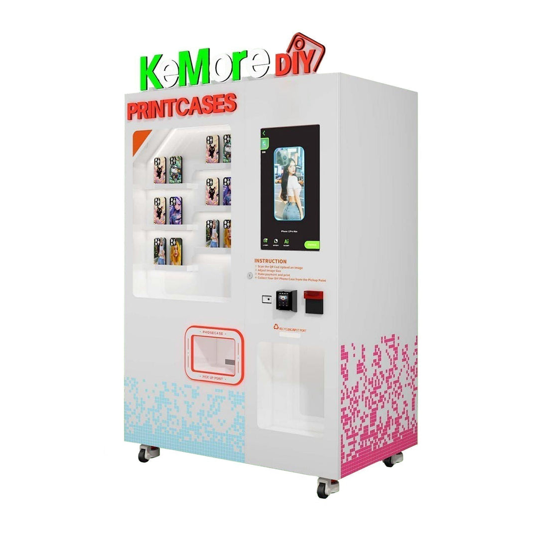 Which Models Work with the Inkit Phone Case Vending Machine?
