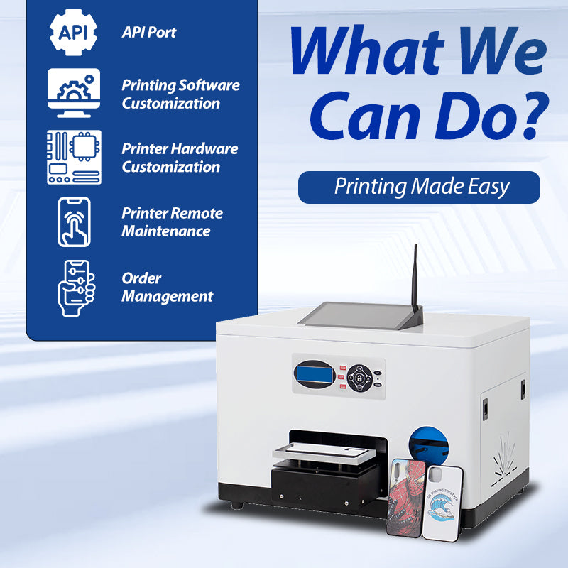 Inkit Free Shipping Smart UV Printer for Phone Case Personalization in 3C Shops