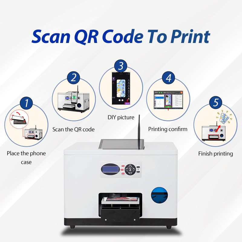 Inkit Free Shipping Smart UV Printer for Phone Case Personalization in 3C Shops