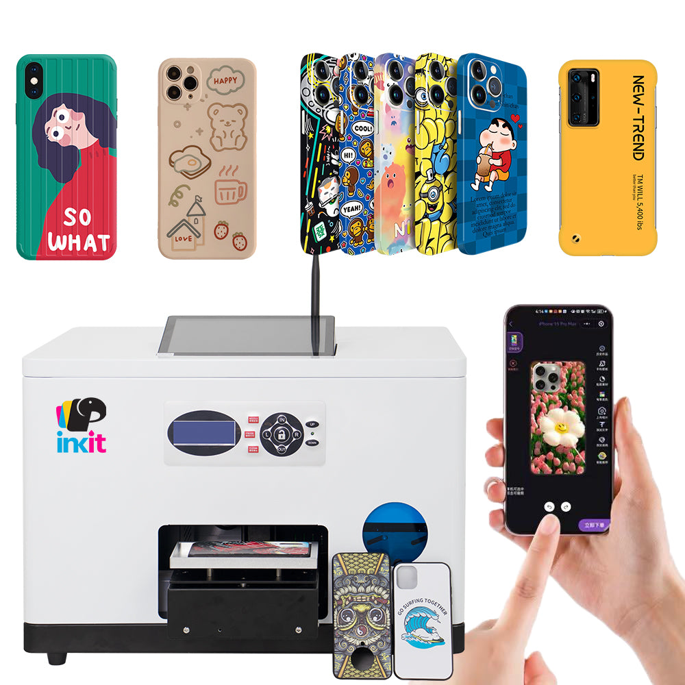 Inkit Free Shipping Smart UV Printer for Phone Case Personalization in 3C Shops