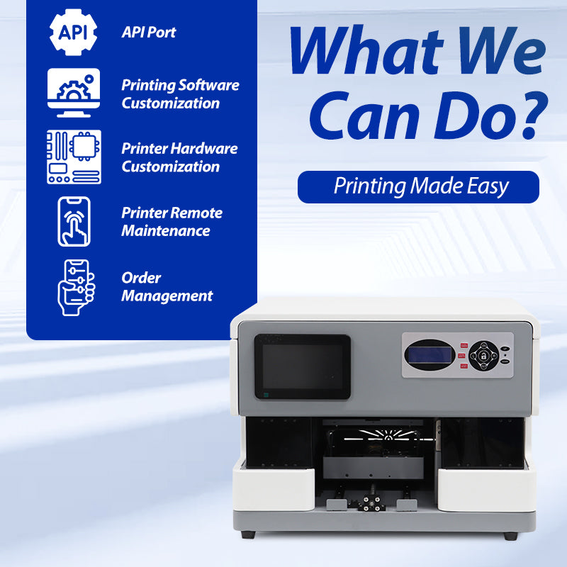 Free Shipping Inkit Smart UV Printer with Replaceable Jigs Print on Phone Cases, Golf Balls, Badges & Coins