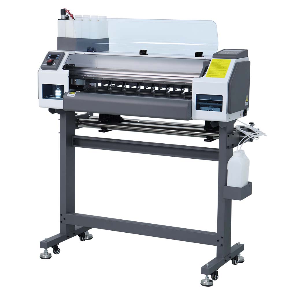 2024 New Arrival Smart 60cm White Ink Circulation DTF Printer For Garment Shop