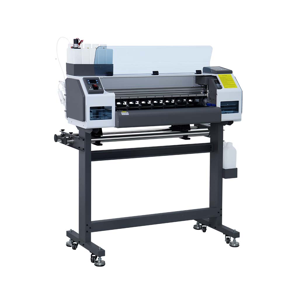 2024 New Arrival Smart 60cm White Ink Circulation DTF Printer For Garment Shop