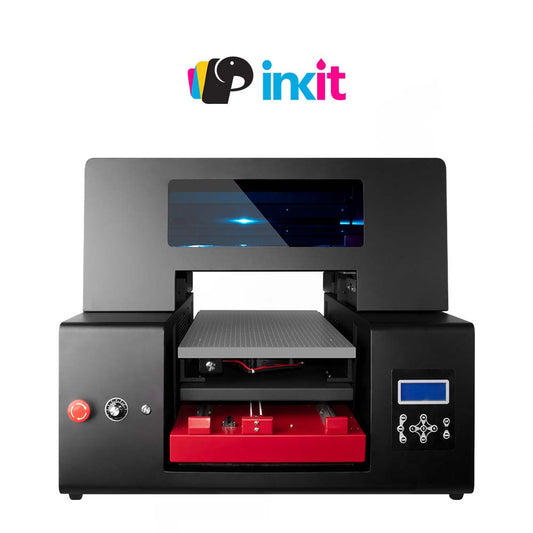 Inkit ZZ2C 3360 UV Printer CMYKW+V Dual Epson Head for Bottle Phone Case PVC Card