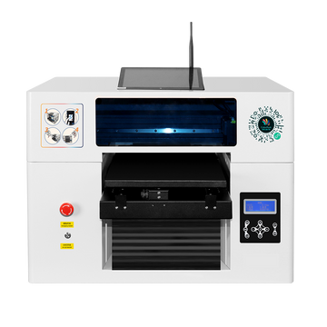 Inkit Free Shipping ZZ1E Single Head UV Printer Mobile App and QR
